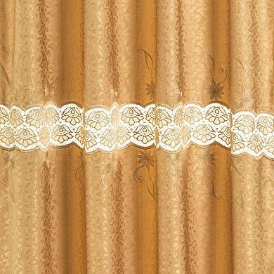 Alisa Macrame Rod Pocket Window Room Darkening Panel