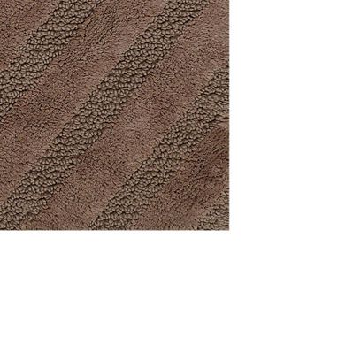 Unique Stripe Honeycomb Sculptured Bath Rug Is Prepared Soft Plush Cotton