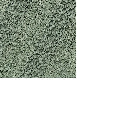 Unique Stripe Honeycomb Sculptured Bath Rug