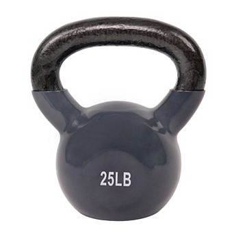 Sunny Health & Fitness Vinyl Coated Kettle Bell 25lbs