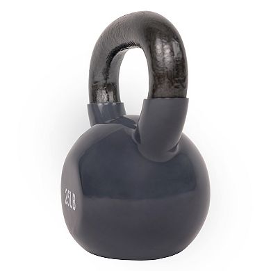Sunny Health & Fitness Vinyl Coated Kettle Bell 25lbs
