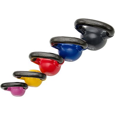 Sunny Health & Fitness Vinyl Coated Kettle Bell 10lbs