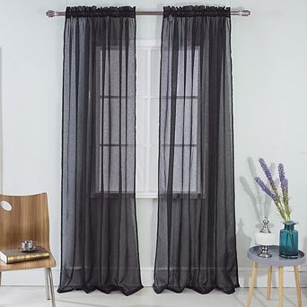Astro Textured Stylish And Premium Rod Pocket Curtain Panel