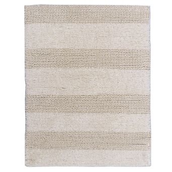 Stylish And Comfortable All Season Traditional Wide Cut Design Cotton Bath Rug