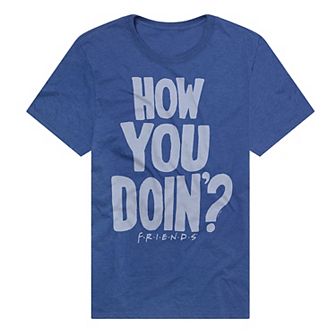 Men's Friends Joey Tribbiani How You Doin'? Graphic Tee