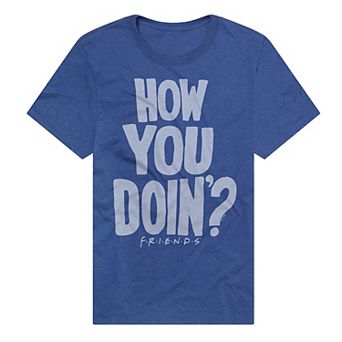 Men's Friends Joey Tribbiani How You Doin'? Graphic Tee