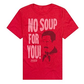Men's Seinfeld No Soup For You Graphic Tee