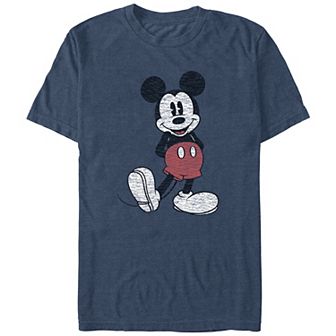 Disney's Mickey Mouse Distressed Design Big & Tall Graphic Tee
