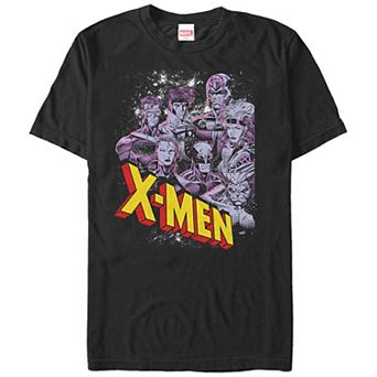 Big & Tall Marvel X-Men Star Group Graphic Tee