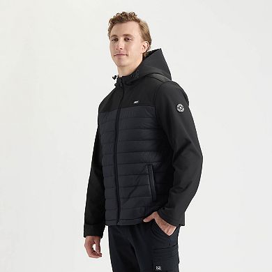 Men's Hurley Stef Softshell Hybrid Hooded Jacket