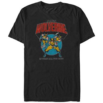 Big & Tall Marvel X-Men Wolverine Is That All You Got Poster Graphic Tee