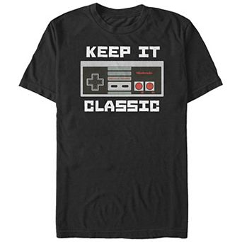 Big & Tall Nintendo NES Keep It Classic Graphic Tee