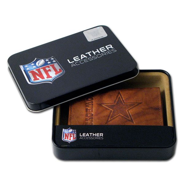 Dallas Cowboys Leather Trifold Wallet