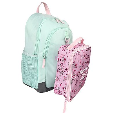 Reebok Backpack & Lunch Bag Logo Set