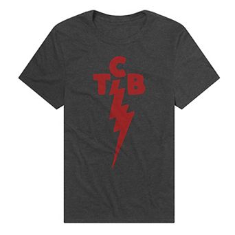 Men's Elvis TCB Lightning Bolt Graphic Tee