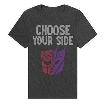 Men's Transformers Choose Your Side T-Shirt