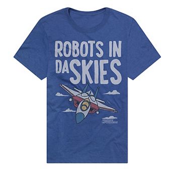 Men's Transformers Robots in Da Skies T-Shirt