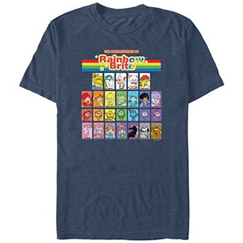 Big & Tall Rainbow Brite Periodic Table Graphic Tee