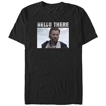 Big & Tall Star Wars Obi-Wan Kenobi Hello There Graphic Tee