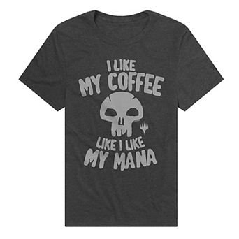 Men's Magic the Gathering I Like My Coffee Like My Mana T-Shirt