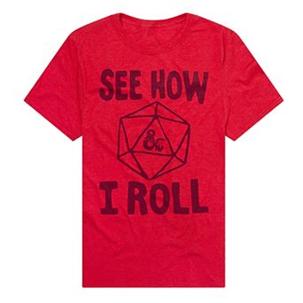 Men's Dungeons & Dragons See How I Roll T-Shirt