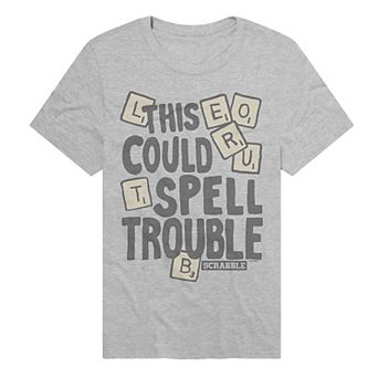 Men's Scrabble This Could Spell Trouble T-Shirt