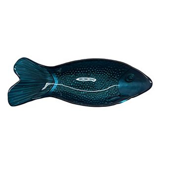 Discover Europe - Made in Turkey Anya Glass Fish Plate