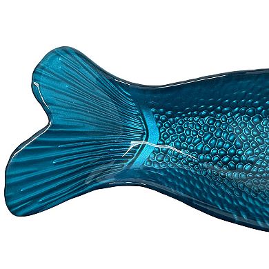 Discover Europe - Made in Turkey Anya Glass Fish Plate