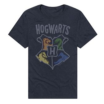 Men's Harry Potter Hogwarts House Crest Graphic Tee