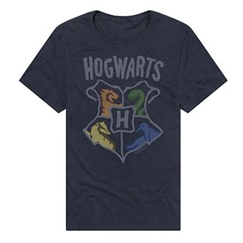 Men's Harry Potter Hogwarts House Crest Graphic Tee