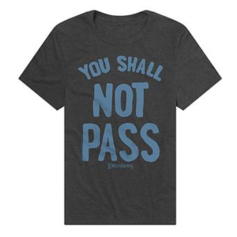 Men's Lord of the Rings You Shall Not Pass Graphic Tee