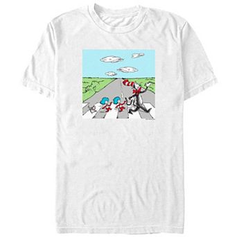 Big & Tall Dr. Seuss The Cat In The Hat Crosswalk Graphic Tee