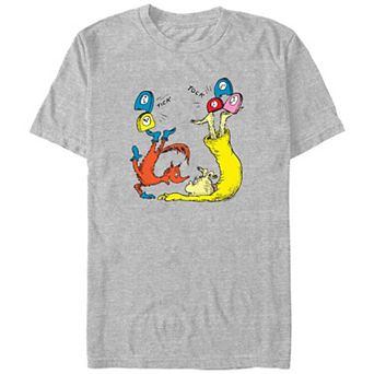 Big & Tall Dr. Seuss Fox In Socks Tick Tock Graphic Tee