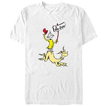 Big & Tall Dr. Seuss I Am Sam I Am Taking A Ride Graphic Tee