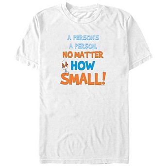 Big & Tall Dr. Seuss Horton Hears A Who A Person's A Person No Matter How Small Graphic Tee