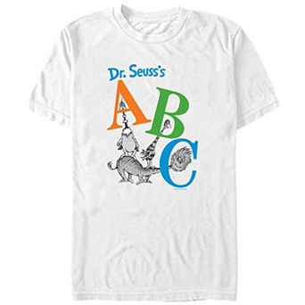 Big & Tall Dr. Seuss ABC Cover Graphic Tee