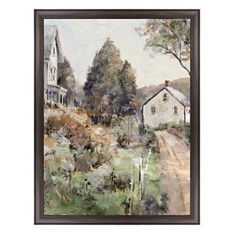The White Barn II Framed Wall Art 30" x 40"