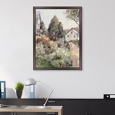 The White Barn II Wall Art 30" x 40"