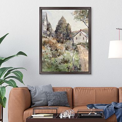 The White Barn II Wall Art 30" x 40"