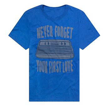 Men's Atari Console "Never Forget Your First Love" Graphic Tee