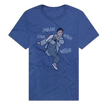 Men's Bruce Lee Martial Arts Battle Cry Graphic Tee