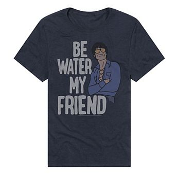 Men's Bruce Lee "Be Water My Friend" Graphic Tee