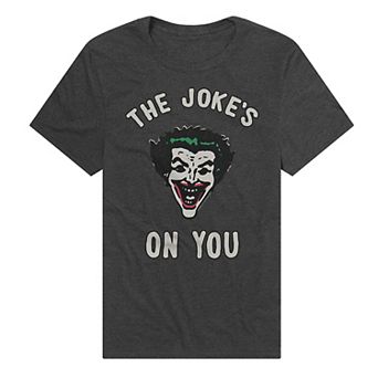 Men's DC Comics The Joker "The Joke's On You" Graphic Tee