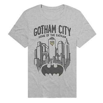 Men's DC Comics Batman Gotham City "Home of the Batman" Graphic Tee