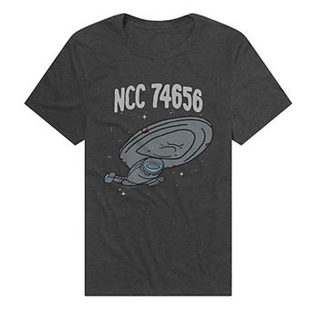 Men's NCC 74656 Star Trek Voyager Ship Graphic Tee