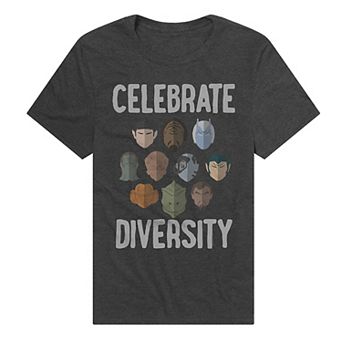 Men's Star Trek Celebrate Diversity Graphic Tee