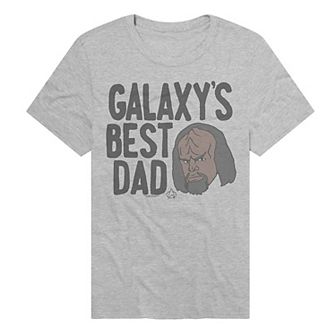 Men's Star Trek Galaxy's Best Dad Graphic Tee