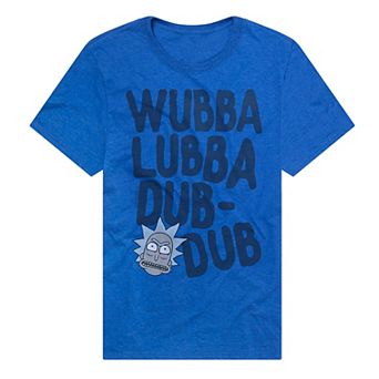 Men's Wubba Lubba Dub Dub Rick & Morty Graphic Tee