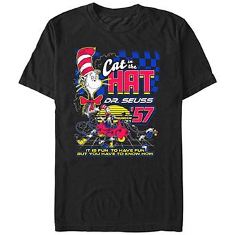 Big & Tall Dr. Seuss The Cat In The Hat '57 It Is Fun To Have Fun Graphic Tee