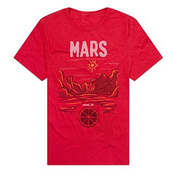 Men's Mars Home of Martian Manhunter Graphic Tee